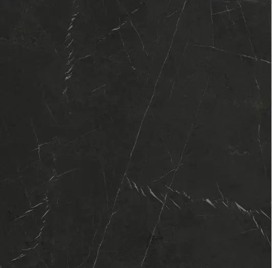 Carrelage sol et mur poli aspect marbre noir Marquina 120x120 cm lbgrevetement
