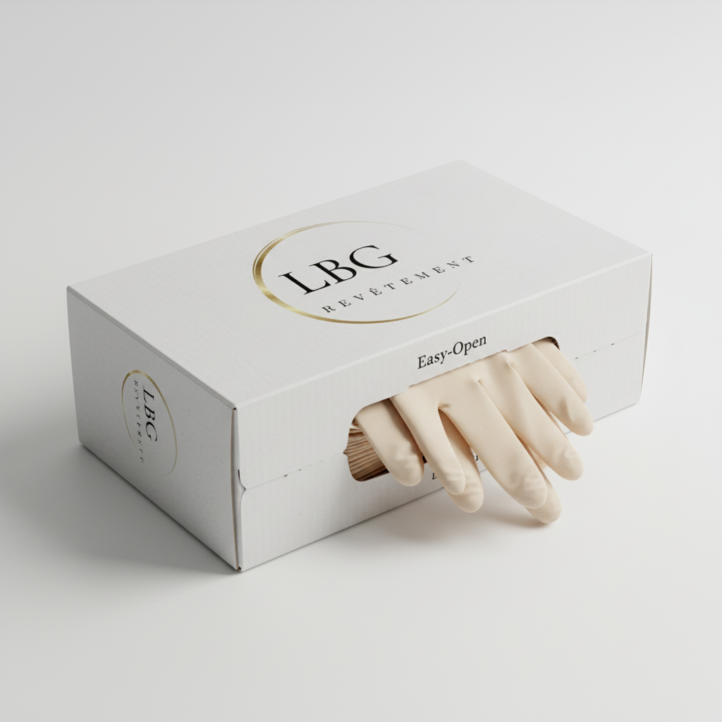 Boîte de Gants Latex - Protection Confortable et Sécurisée lbgrevetement