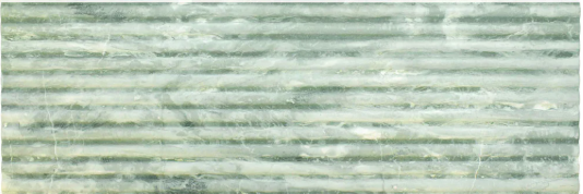 Carrelage mur intérieur effet travertin Fluted jungle mat 40x120 cm