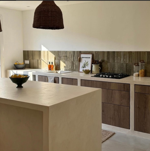 Béton ciré cuisine – Kit universel complet pour sol, murs, crédence et plan de travail