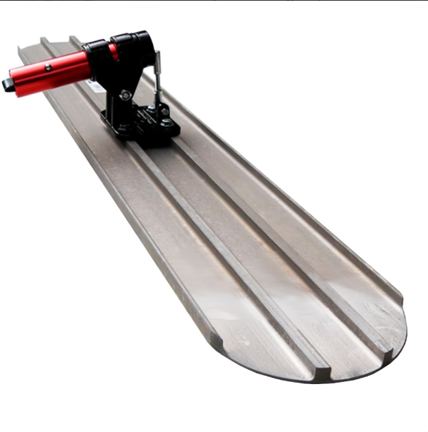 Grande lisseuse magnésium PermaPro 122 × 20 cm – Taloche béton système Rock-It