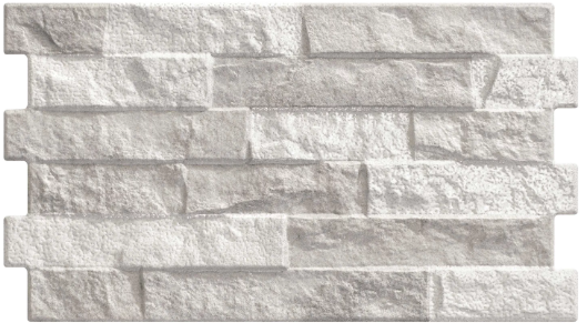 Parement mural Rioja White mat 31×56 cm – Carrelage mural aspect brique en grès cérame