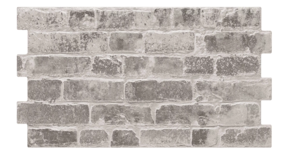 Parement mural Manhattan Charcoal mat 31x56 cm – Carrelage effet brique en grès cérame