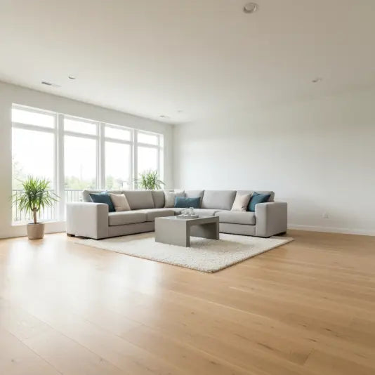 Parquet contrecollé Richelieu vernis mat naturel 14x190 mm lbgrevetement