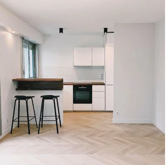 Parquet Contrecollé point de Hongrie Saint-Germain chêne