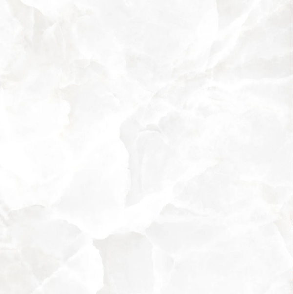 Carrelage aspect marbre Onyx White poli 60x60 cm – Grès cérame sol et mur