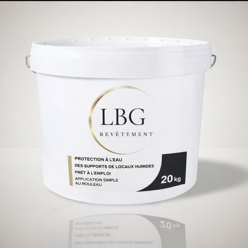 Enduit d’étanchéité liquide sous carrelage – Protection à l’eau prêt à l’emploi – 20 kg lbgrevetement