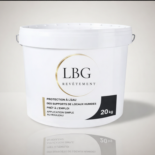 Enduit d’étanchéité liquide sous carrelage – Protection à l’eau prêt à l’emploi – 20 kg lbgrevetement
