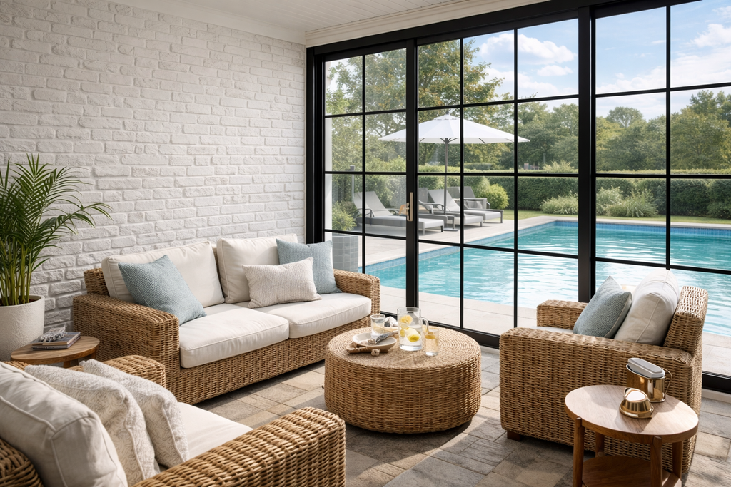 Parement mural Manhattan Blanco mat 31×56 cm – Carrelage mural aspect brique en grès cérame