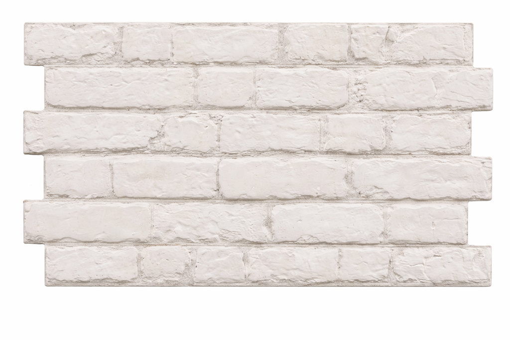 Parement mural Manhattan Blanco mat 31×56 cm – Carrelage mural aspect brique en grès cérame