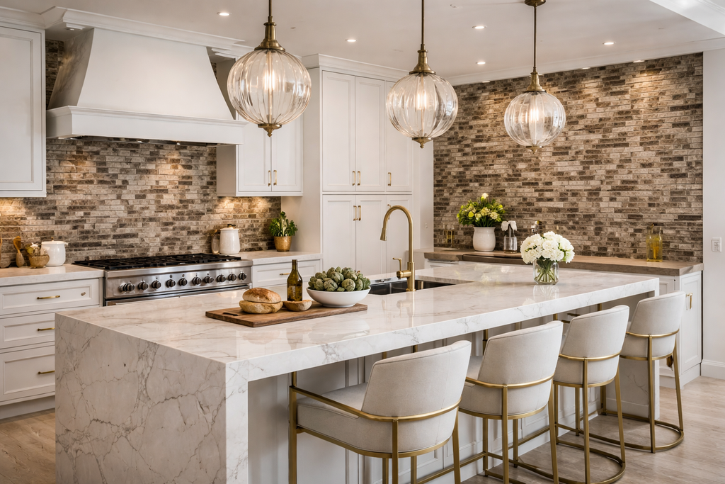 Parement mural Manhattan Marron mat 31x56 cm – Carrelage effet brique en grès cérame