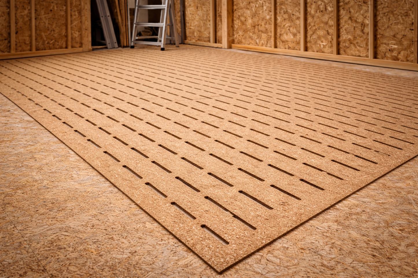 Sous-couche parquet en liège 100 % naturel – Isolation phonique et thermique pour parquet massif et contrecollé lbgrevetement