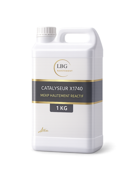 Catalyseur MEKP X1740 – Durcisseur résine polyester, gelcoat et topcoat 1 kg lbgrevetement