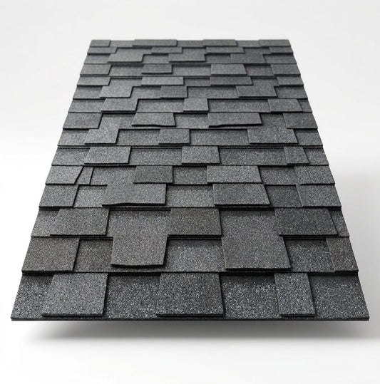Bardeaux d'Asphalte Premium 3D 3x1m - Protection Durable et Esthétique Modernisée lbgrevetement