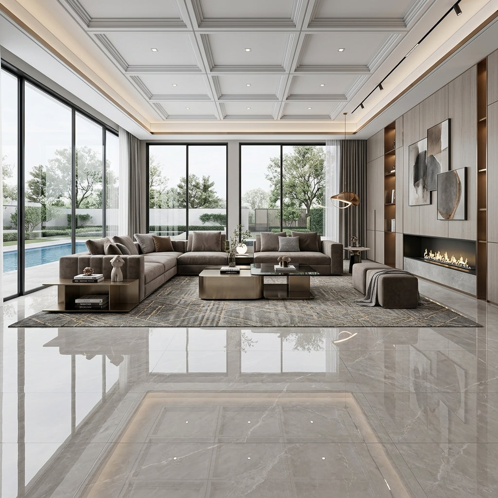 Carreaux Céramiques 30x60 cm Série Luxe - Esthétique Élégante et Facilité d'Entretien lbgrevetement