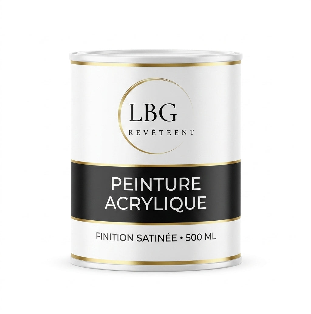 Peinture Acrylique 10 L - Couverture Éclatante, Base Phase Aqueuse lbgrevetement