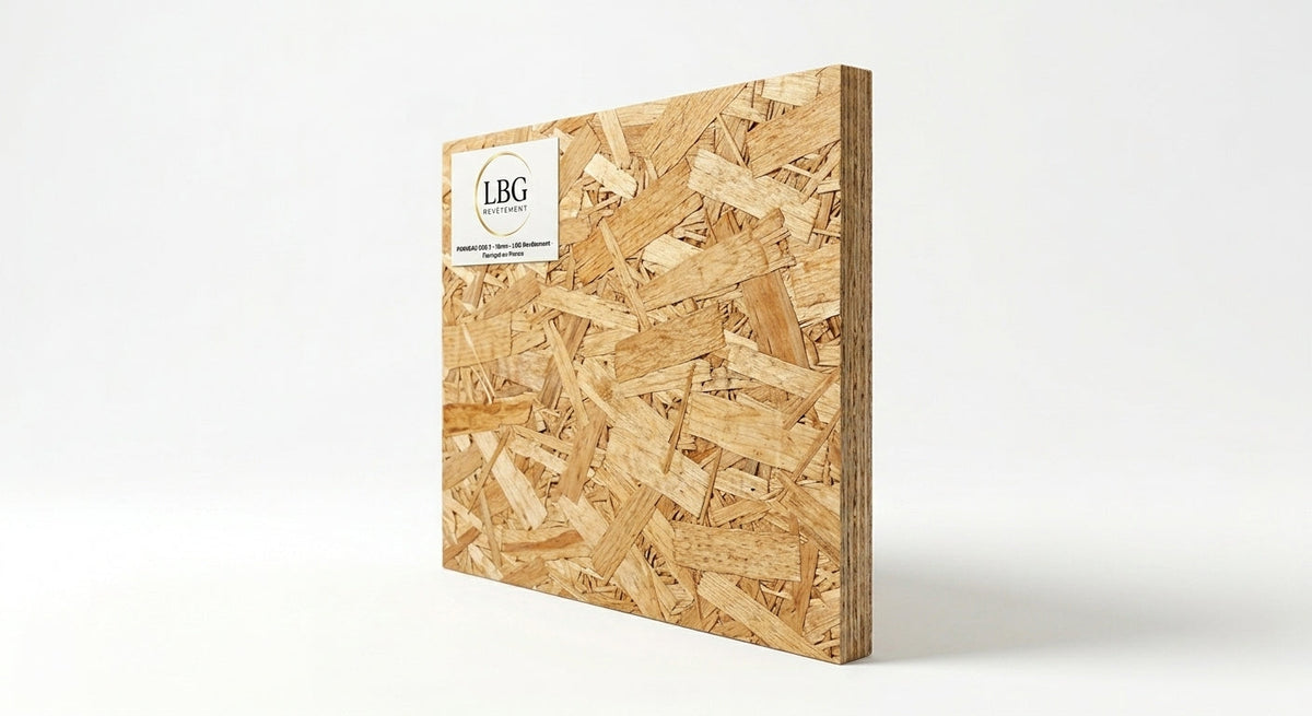 Panneau OSB 3 18 mm - Résistance Accrue pour Vos Projets de Construction lbgrevetement