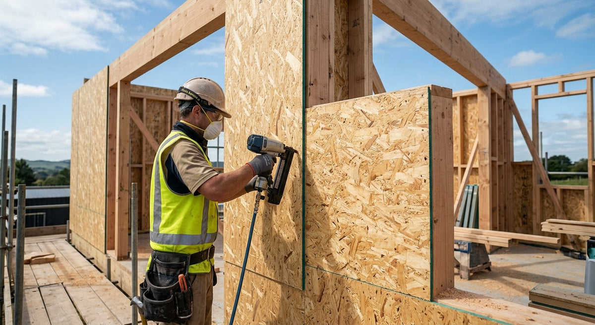 Panneau OSB 4 2440x1220x18mm - Résistance Maximale pour Vos Projets de Construction lbgrevetement