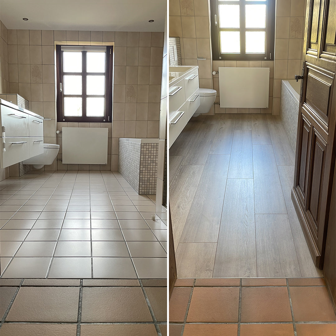 Colle carrelage sol et mur intérieur / extérieur – Pose sur ancien carrelage, bassins et piscines 25 Kg lbgrevetement