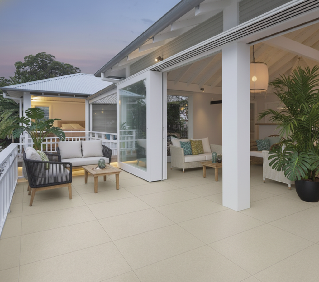 Carrelage sol et mur aspect béton minéral Grained plate mat 60x120 cm