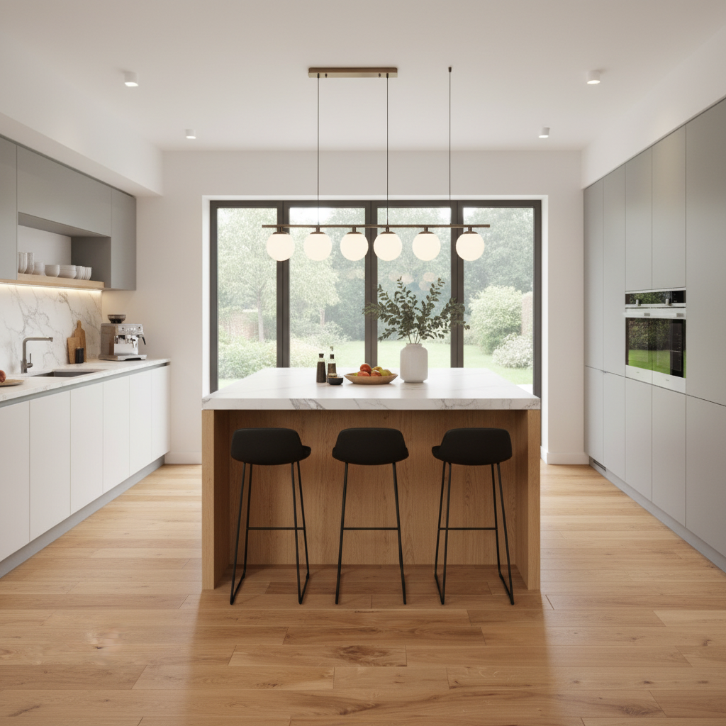 Parquet Massif Chêne Copenhague huilé 15x90 mm