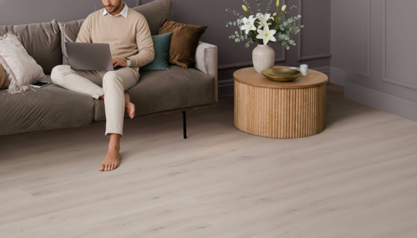 Parquet Vinyl Mantaro Fossil mat 23,2x153,2 cm lbgrevetement