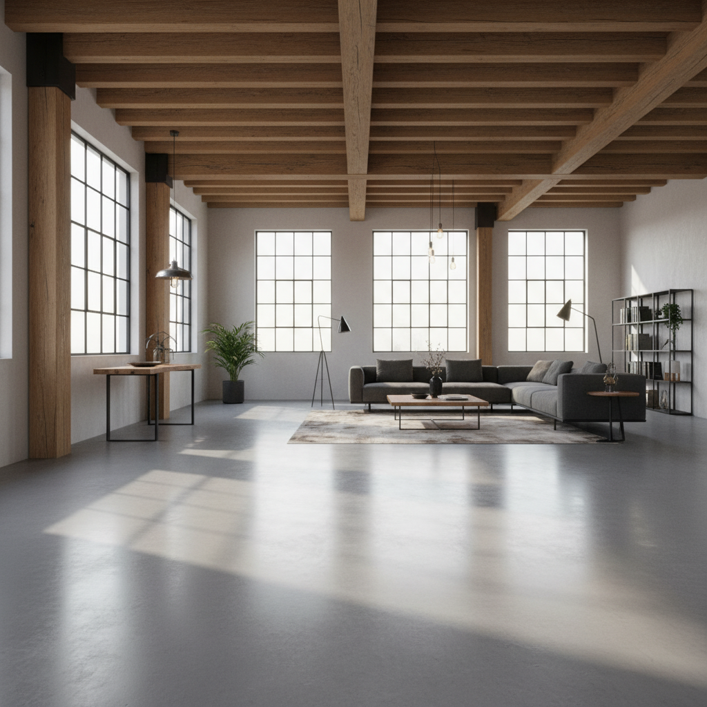 Béton ciré sur carrelage – Kit universel forte protection sol, murs, cuisine et salle de bain 2 couches