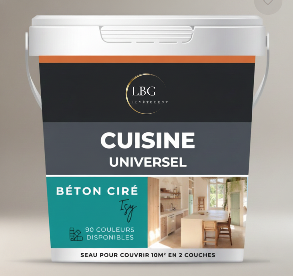 Kit ISY Béton Ciré Piscine & Hammam – Étanchéité totale et vernis époxy résistant chlore & sel