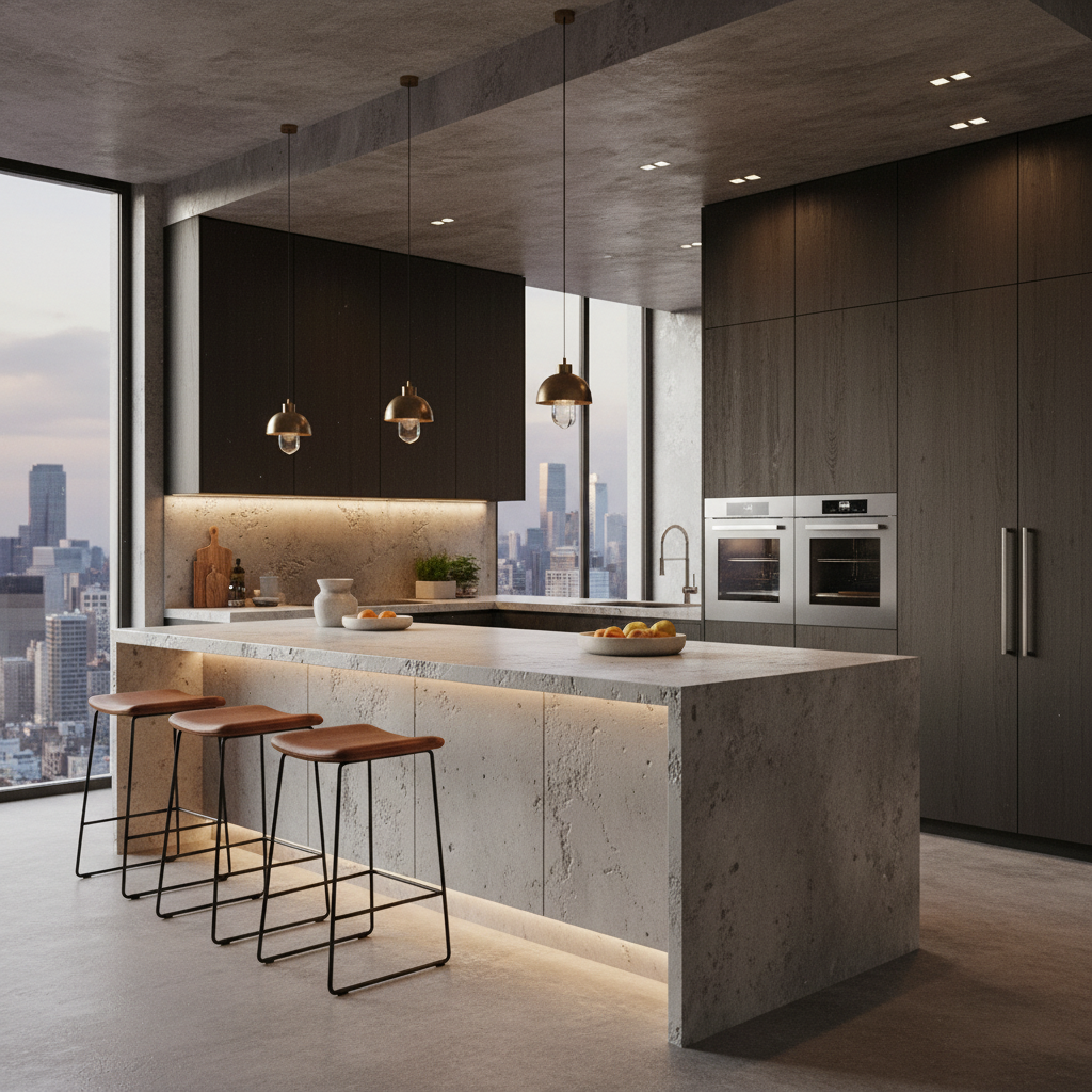 Béton ciré cuisine - Kit universel