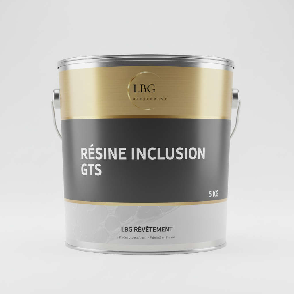 Résine d’inclusion polyester GTS ultra-transparente – Coulées décoratives & inclusions – 5 kg