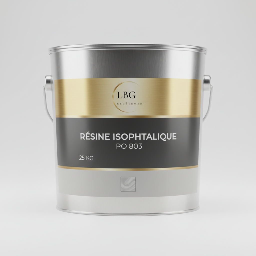 Résine polyester isophtalique PO 803 – Haute résistance chimique et mécanique – 25 kg