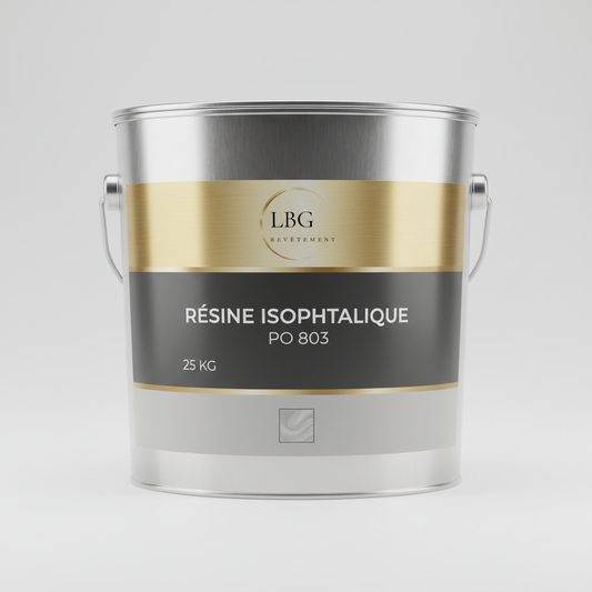 Résine polyester isophtalique PO 803 – Haute résistance chimique et mécanique – 25 kg lbgrevetement