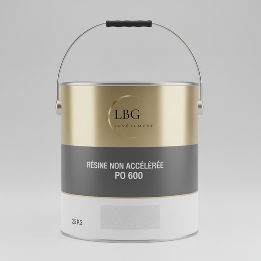 Résine polyester non accélérée PO 600 – Stratification et moulage composite – Bidon 25 kg lbgrevetement