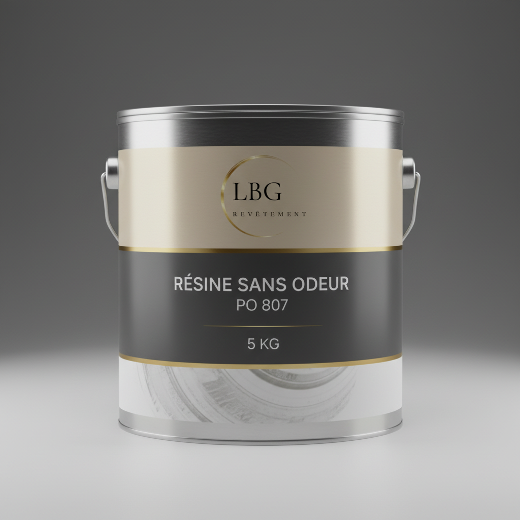 Résine polyester sans odeur PO 807 – Stratification composite intérieure – Bidon 25 kg