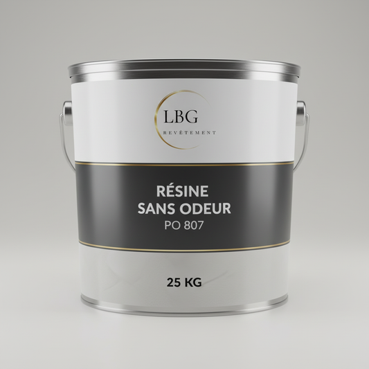 Résine polyester sans odeur PO 807 – Stratification composite intérieure – Bidon 25 kg lbgrevetement