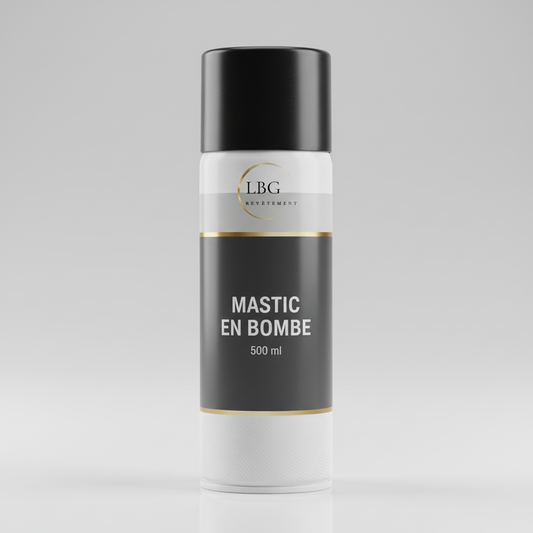 Mastic polyester en bombe – Mastic aérosol prêt à l’emploi pour retouches et finitions lbgrevetement