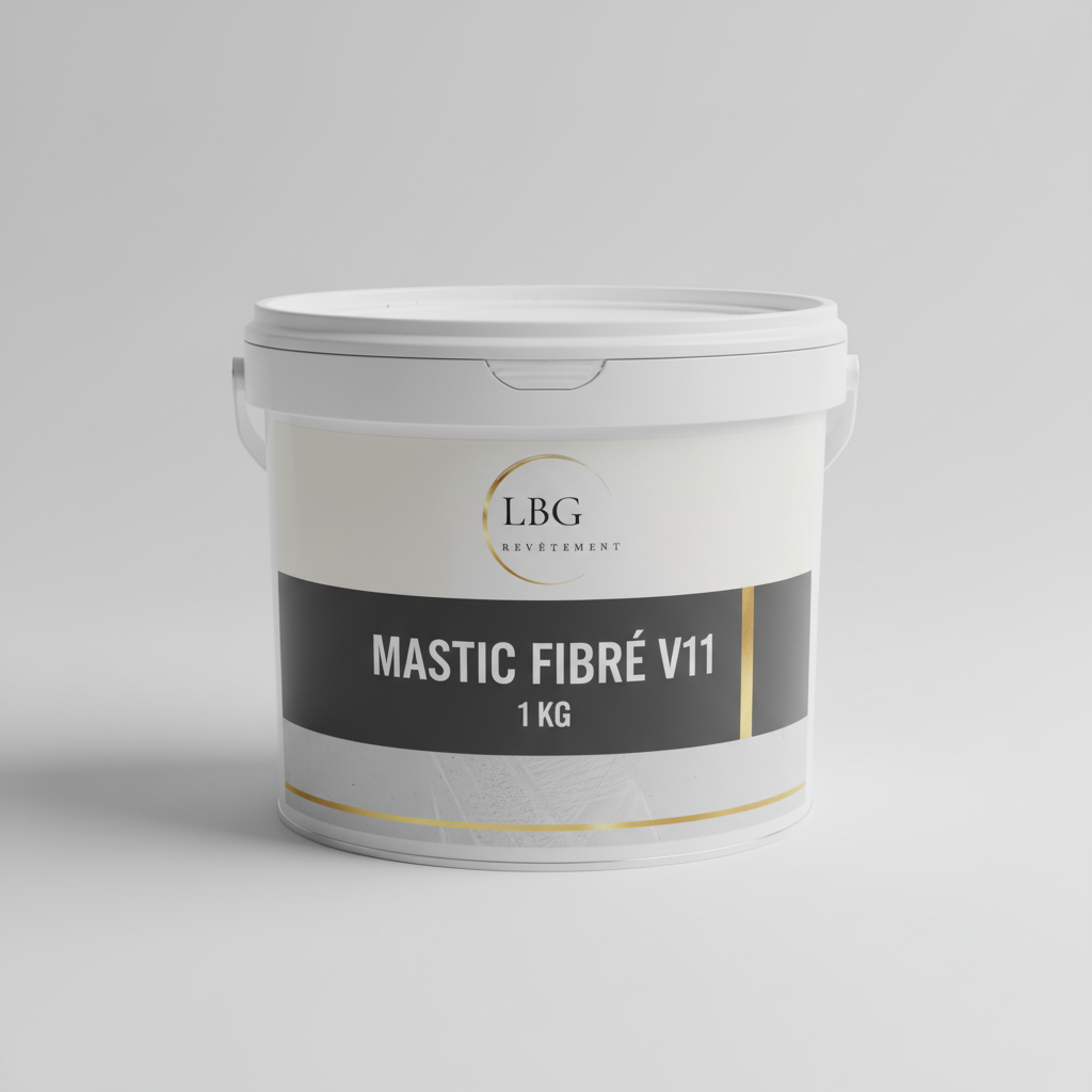 Mastic polyester fibré V11 – Réparation structurelle renforcée fibres – 1 kg