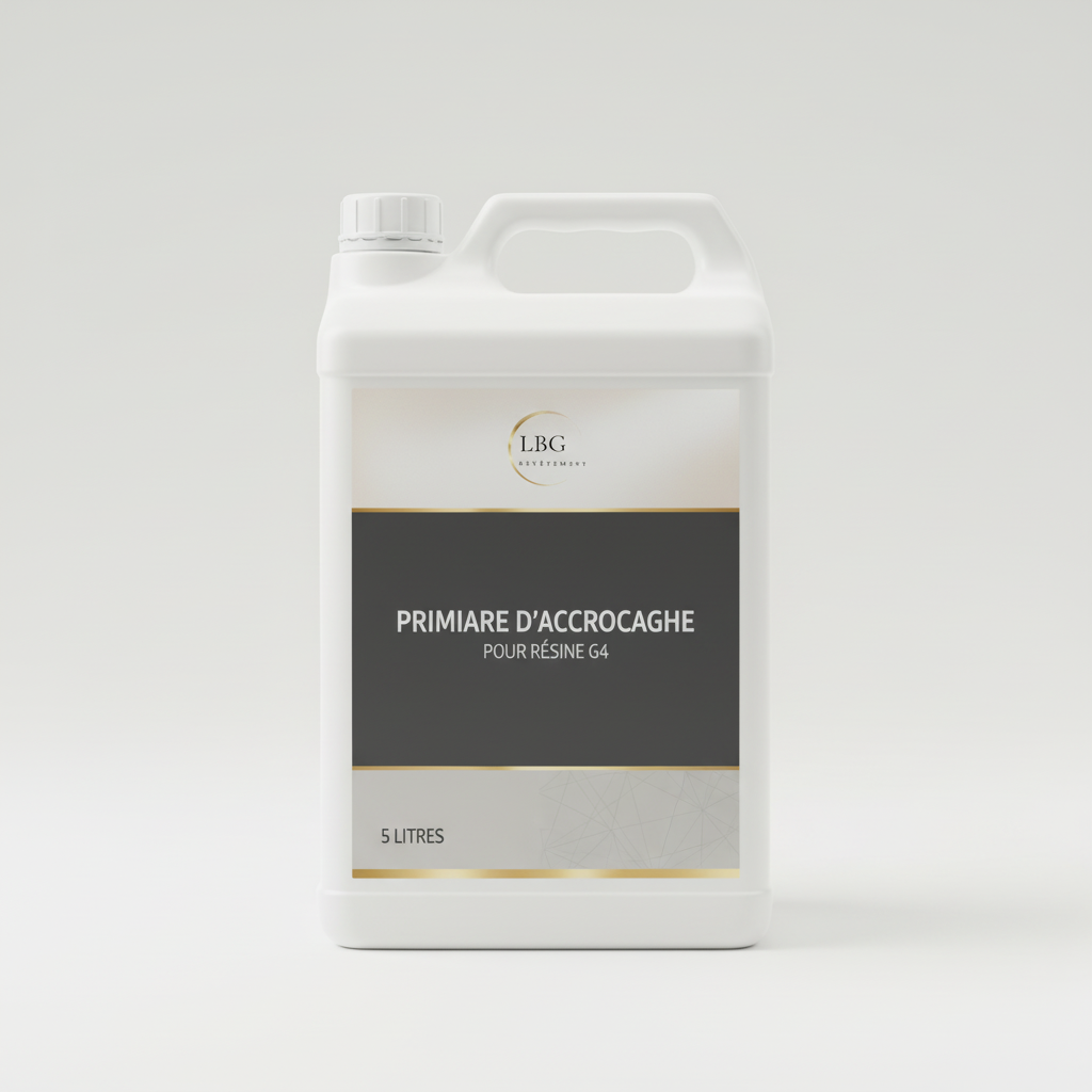 Primaire d’accrochage G4 – Résine polyuréthane monocomposant bois & béton – 5 L lbgrevetement