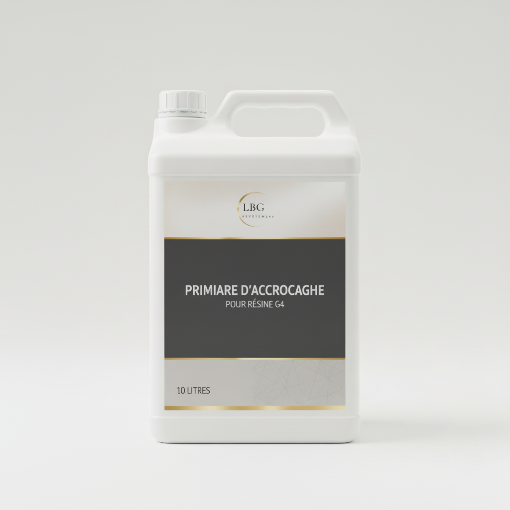 Primaire d’accrochage G4 – Résine polyuréthane monocomposant bois & béton – 10 L