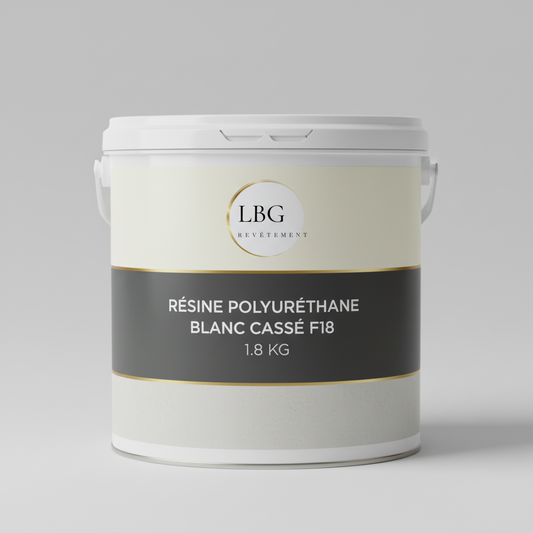 Résine Polyuréthane F18 Blanc Cassé – Coulée de Précision & Prototypage – 1,8 kg lbgrevetement
