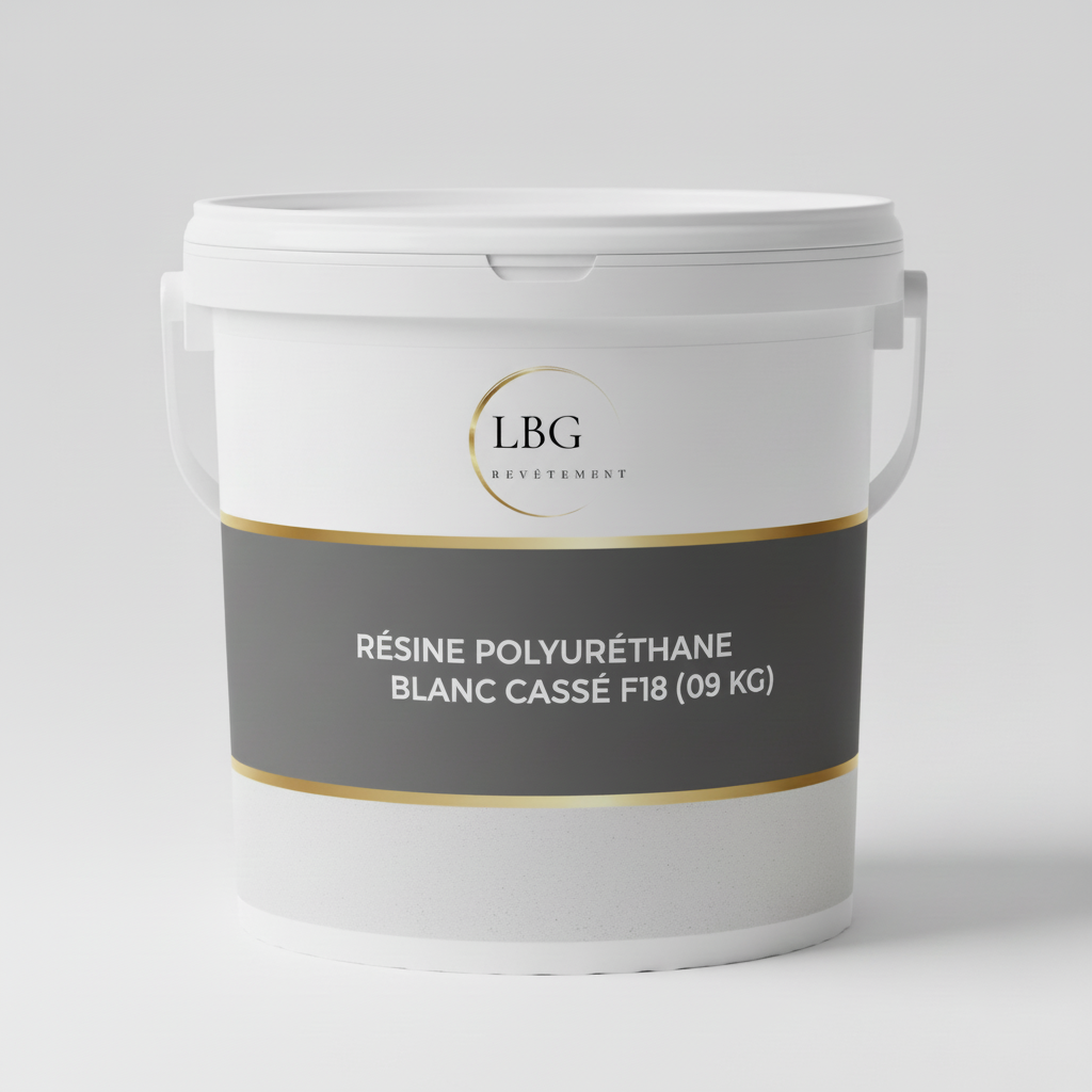 La résine polyuréthane F18 blanc cassé 9 kg