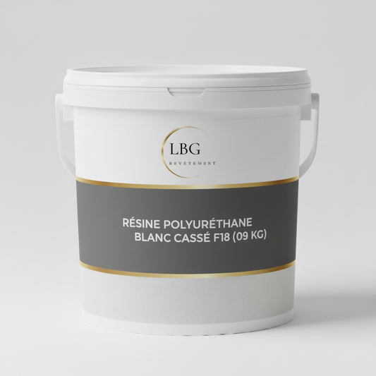 La résine polyuréthane F18 blanc cassé 9 kg lbgrevetement