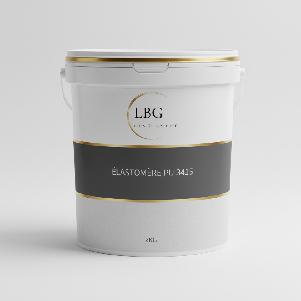 Élastomère PU 3415 – Polyuréthane bi-composant souple et résistant 2 kg lbgrevetement
