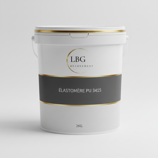 Élastomère PU 3415 – Polyuréthane bi-composant souple et résistant 2 kg lbgrevetement