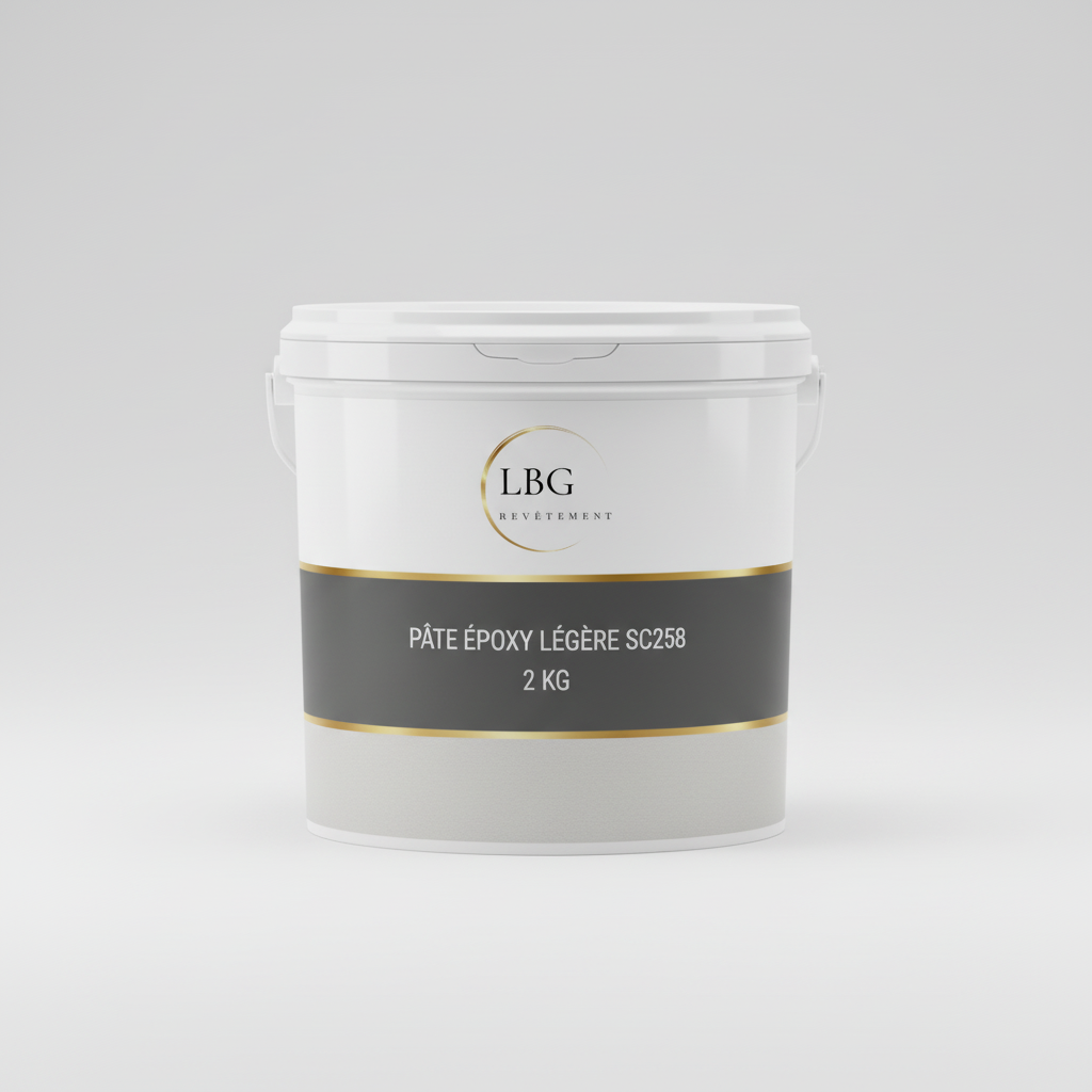 Pâte époxy légère SC258 – Mastic époxy bi-composant 2 kg