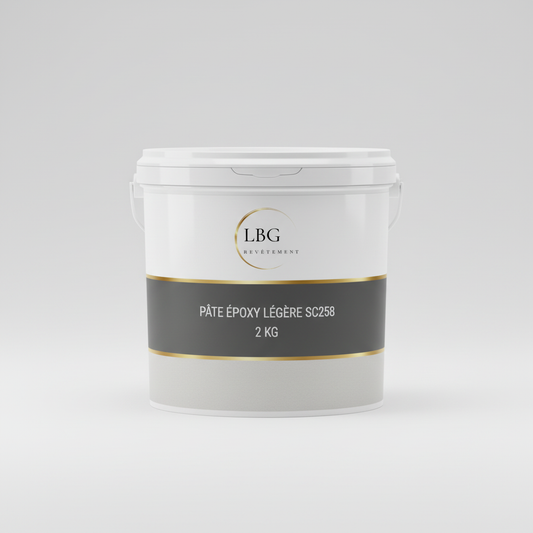 Pâte époxy légère SC258 – Mastic époxy bi-composant 2 kg lbgrevetement