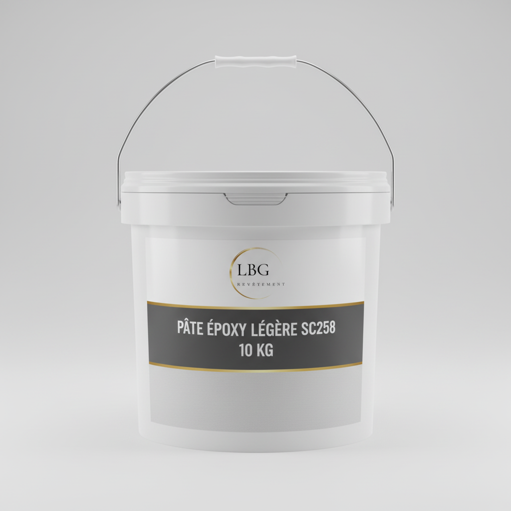 Pâte époxy légère SC258 – Mastic époxy bi-composant 10 kg lbgrevetement