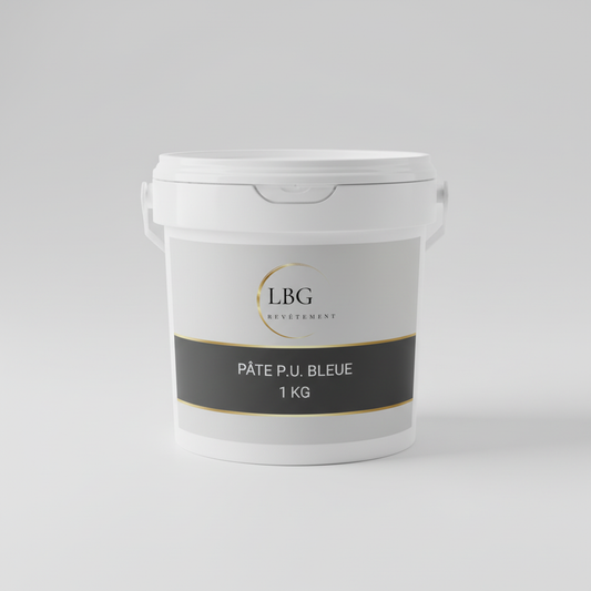 Pâte P.U. bleue 1 kg – Pâte polyuréthane de réparation et modelage lbgrevetement