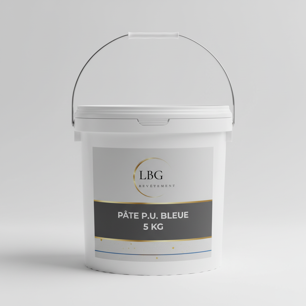 Pâte P.U. bleue 5 kg – Pâte polyuréthane de réparation et modelage