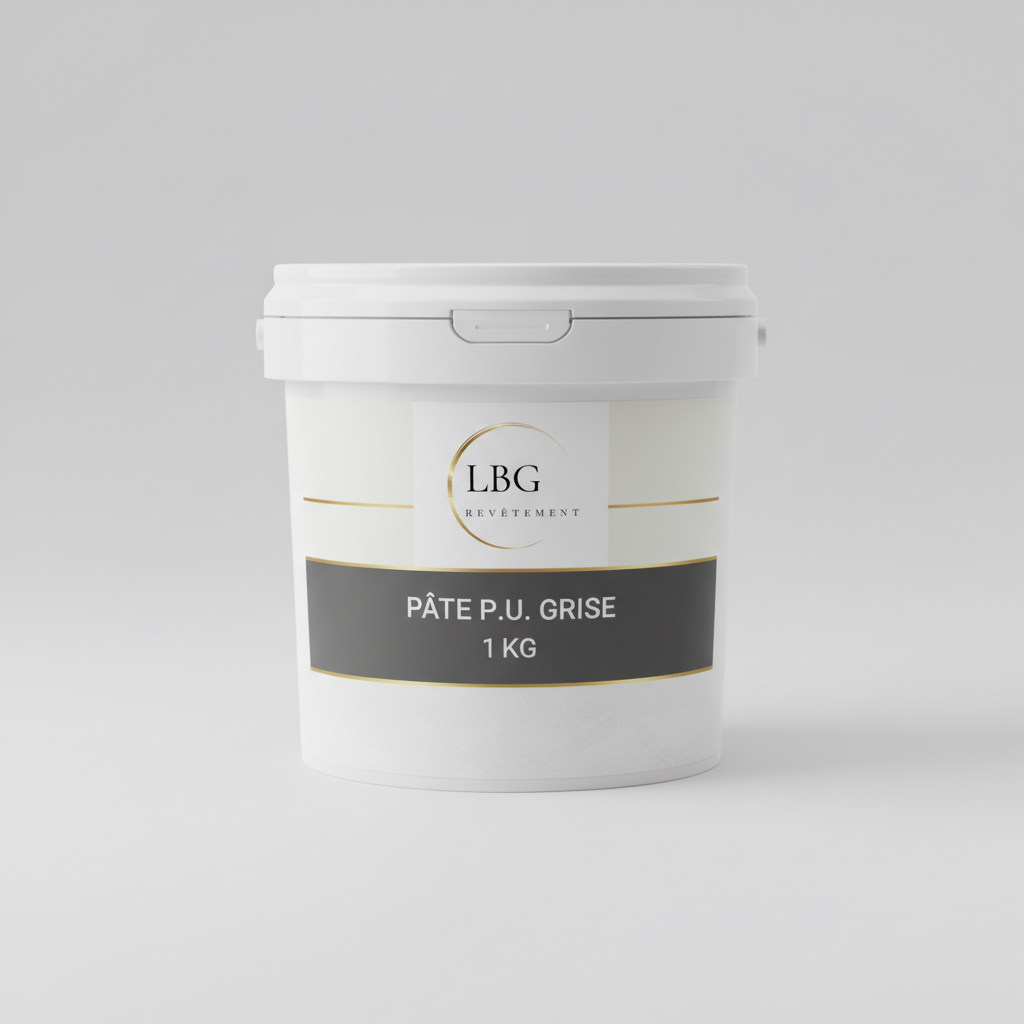 Pâte P.U. grise 1 kg – Pâte polyuréthane de réparation et modelage